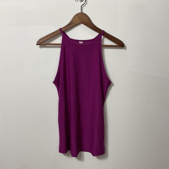 Reebok High Neck Racerback Tank With Mesh Back Detail - Picture 3 of 6